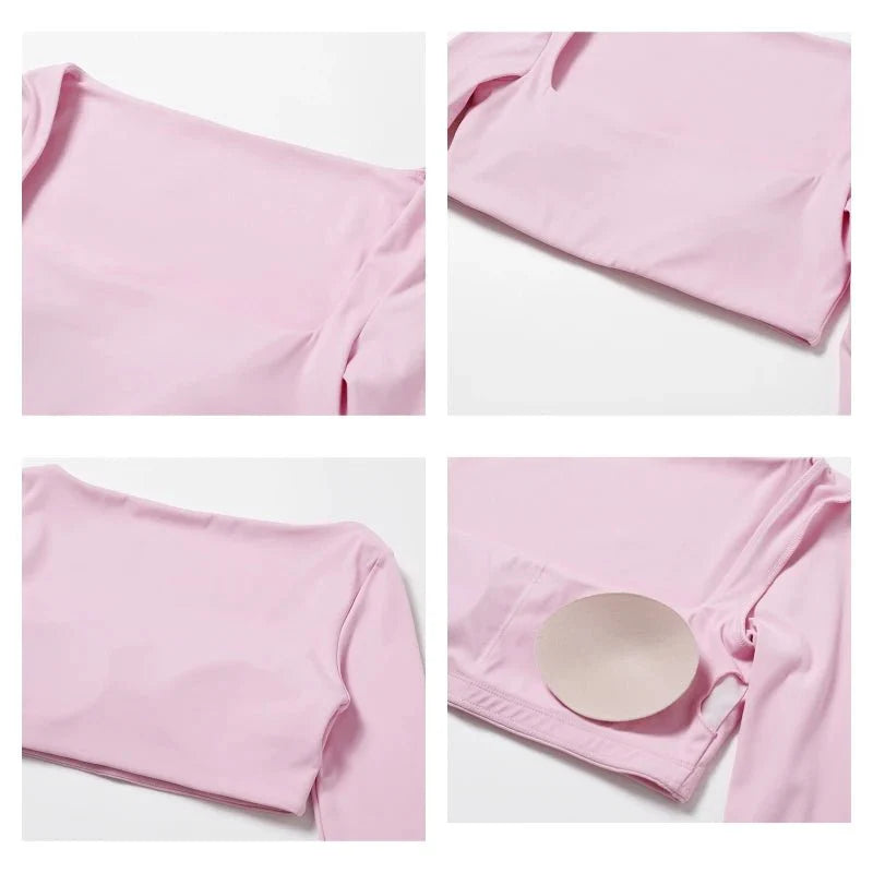 SquareFit™ — Damen Sport Top mit Square Neck - LeveFit