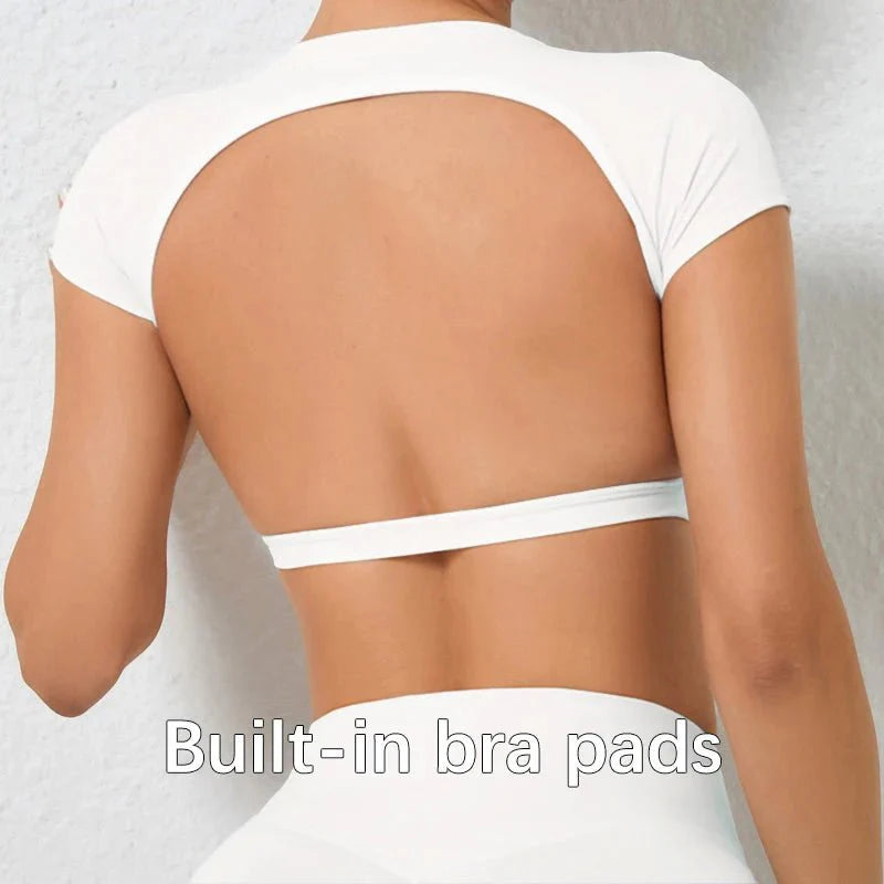 BreatheBack™ — Rückenfreies Damen Sport - Top - LeveFit