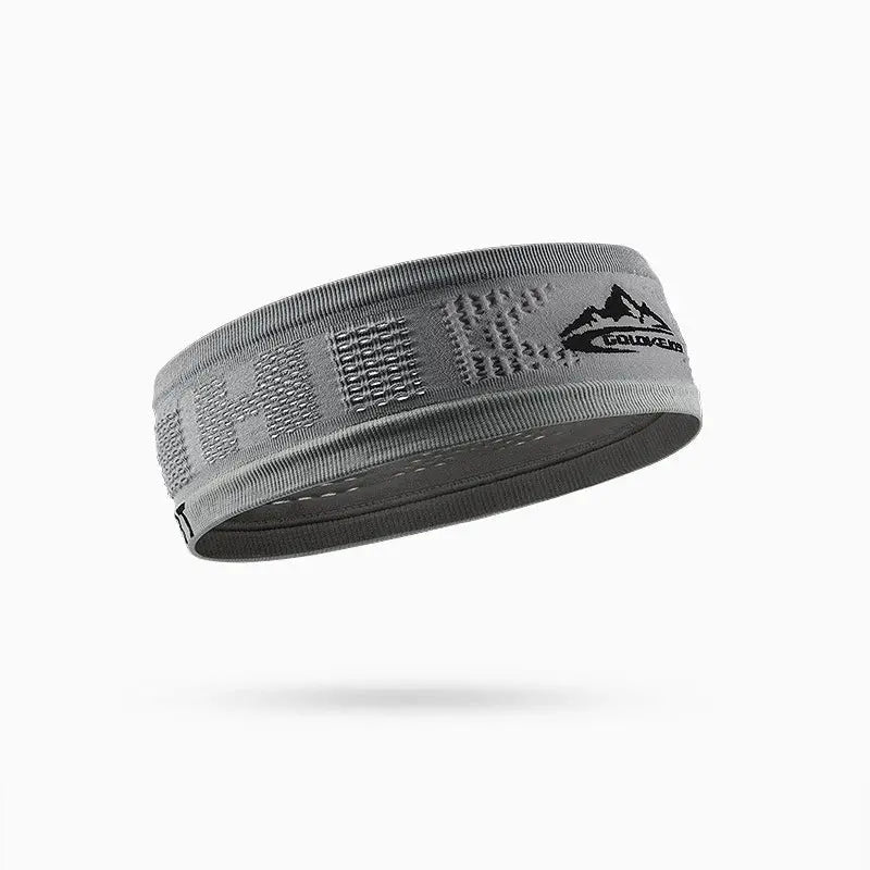 AeroBand™-hoofdband donkergrijs - LEVEFIT