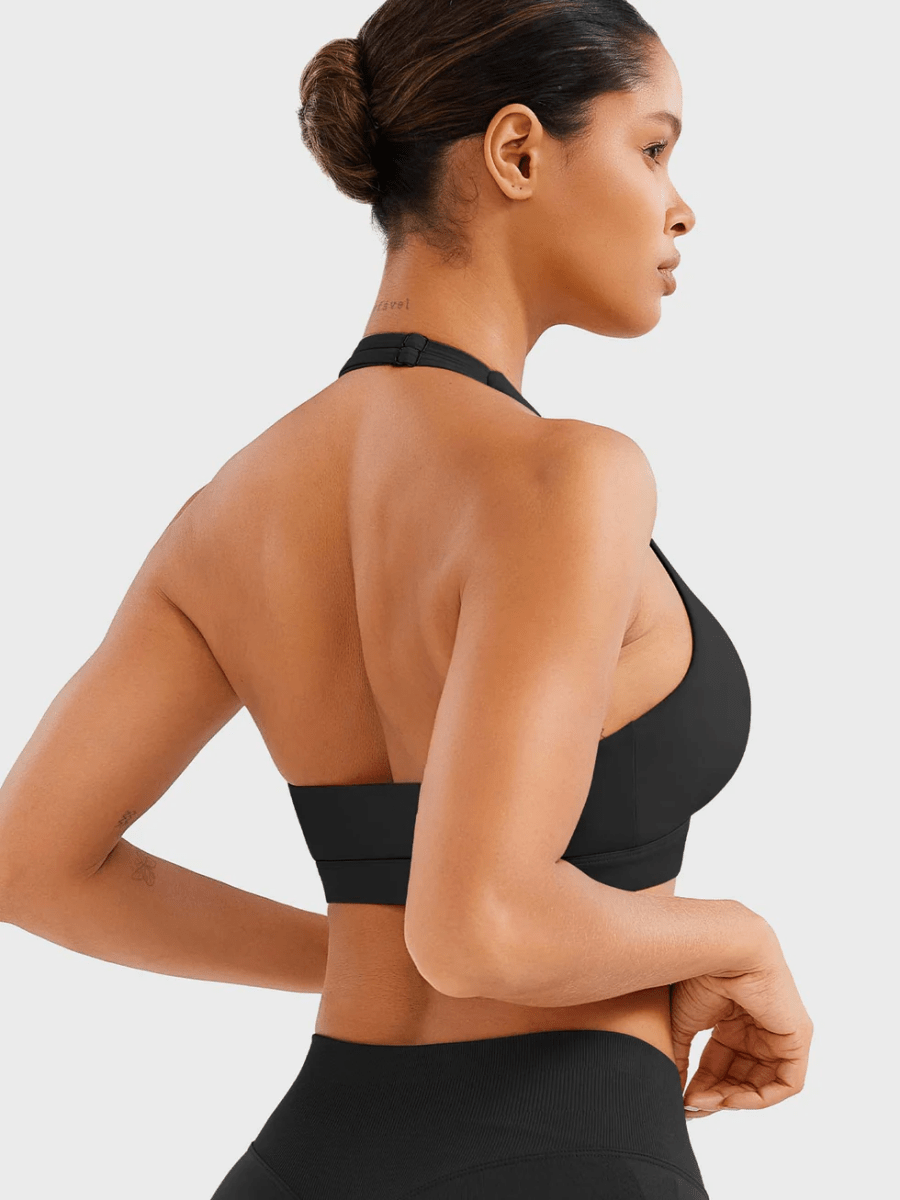 AMÍLIE™ SoftLift Halter Sports Bra - LEVEFIT