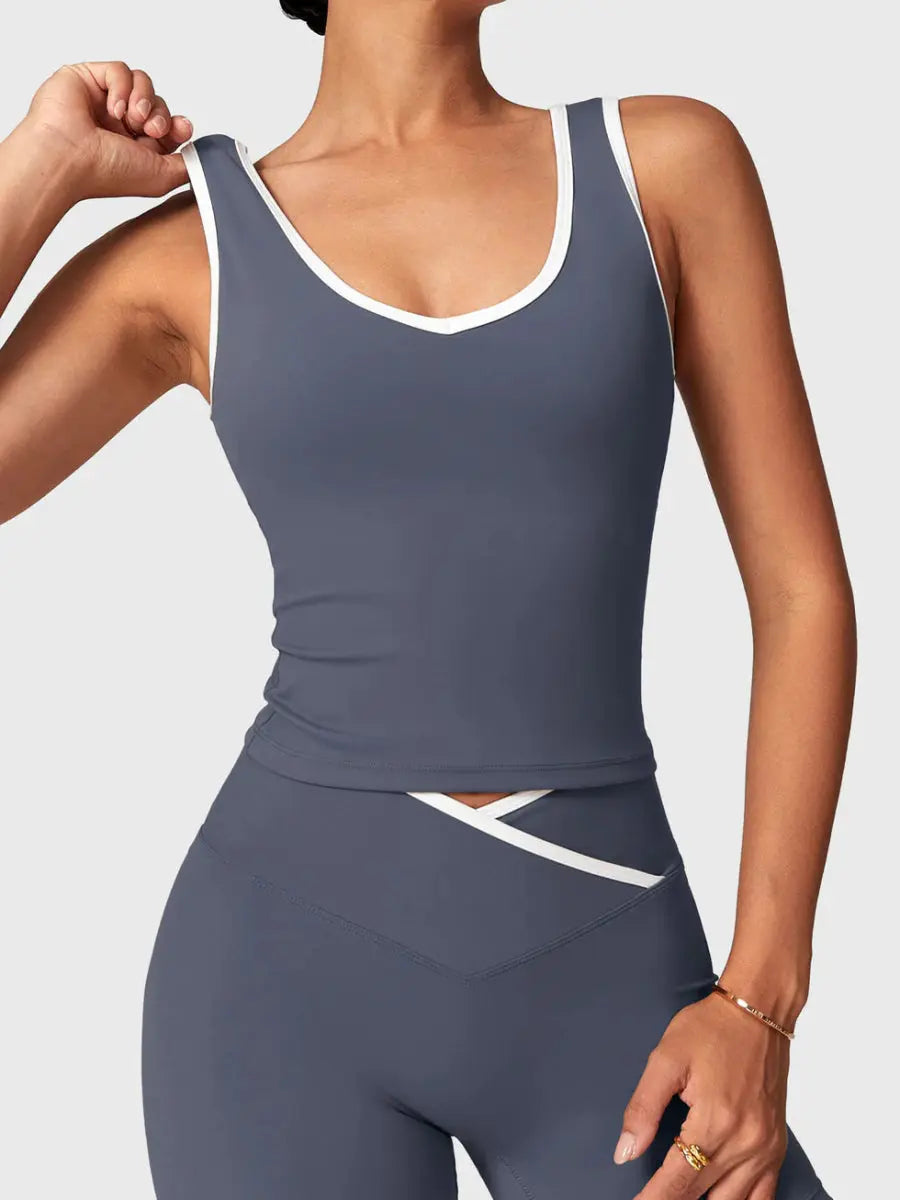 AUREVA™ Motion Shorts Set – Schieferblau - LEVEFIT