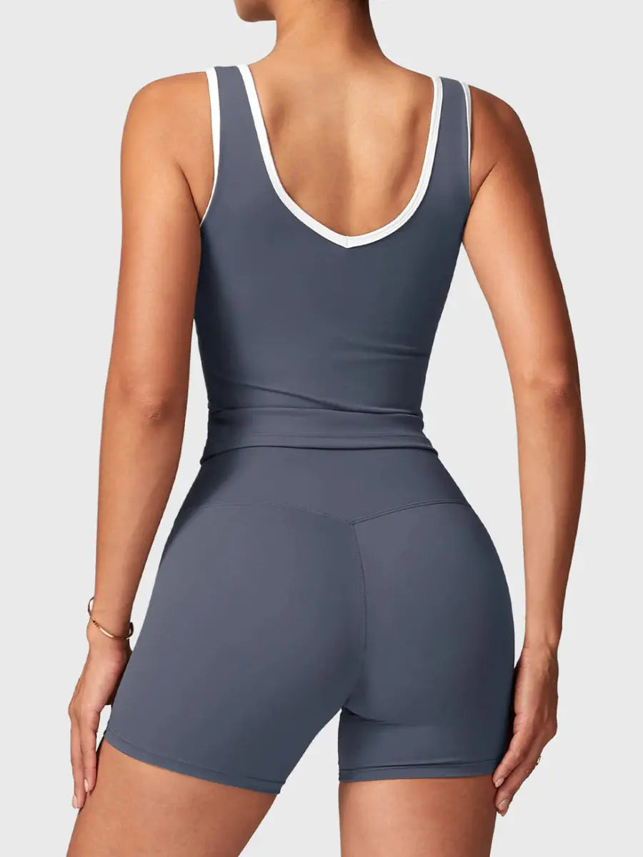 AUREVA™ Motion Shorts Set – Schieferblau - LEVEFIT