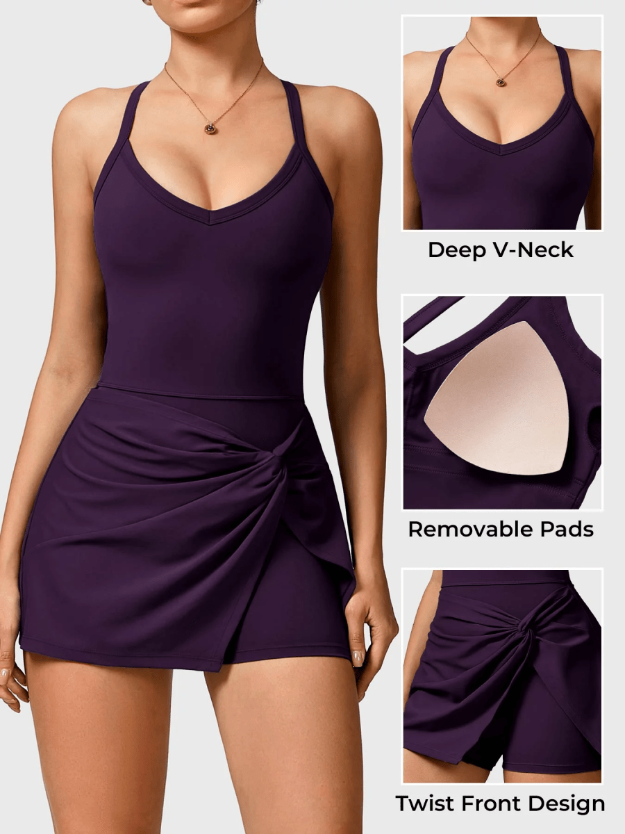 AURORA™ Zip Court Dress - LEVEFIT