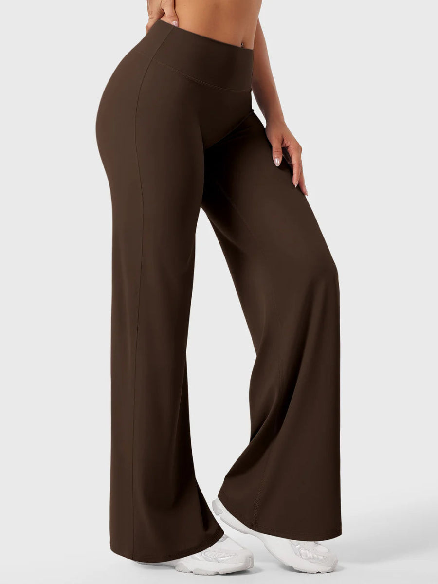 Ease® Straight Leg Leggings – Coffee - LEVEFIT