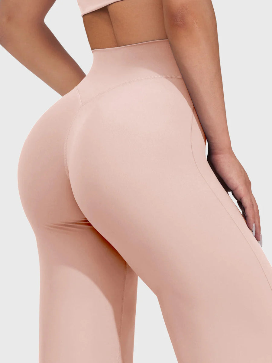 Ease® Straight Leg Leggings – Pink - LEVEFIT