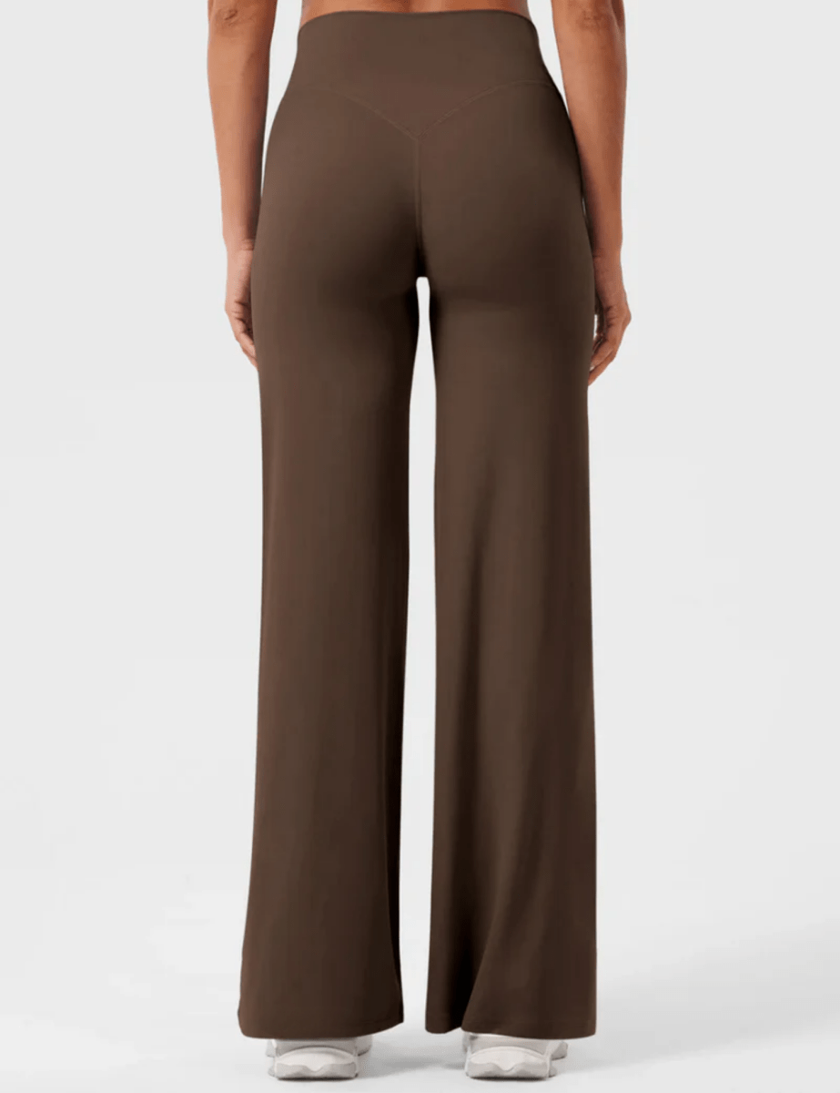 Ease® Straight Leg Leggings – Schokobraun (33") - LEVEFIT