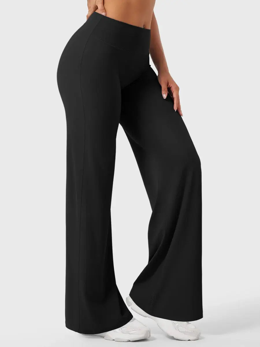 Leggings a gamba dritta Ease® – Nero - LEVEFIT