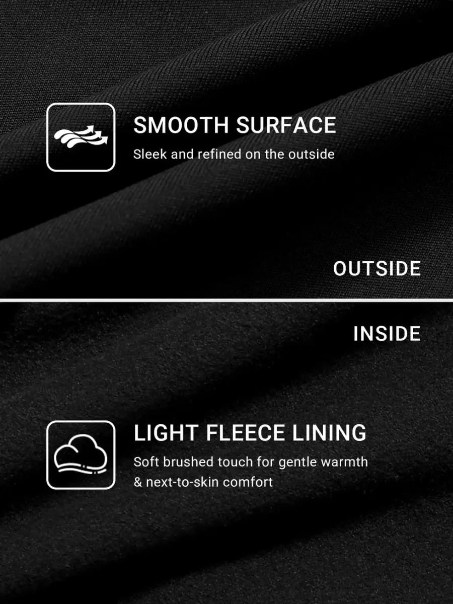 Leggings a gamba dritta Ease® – Nero - LEVEFIT