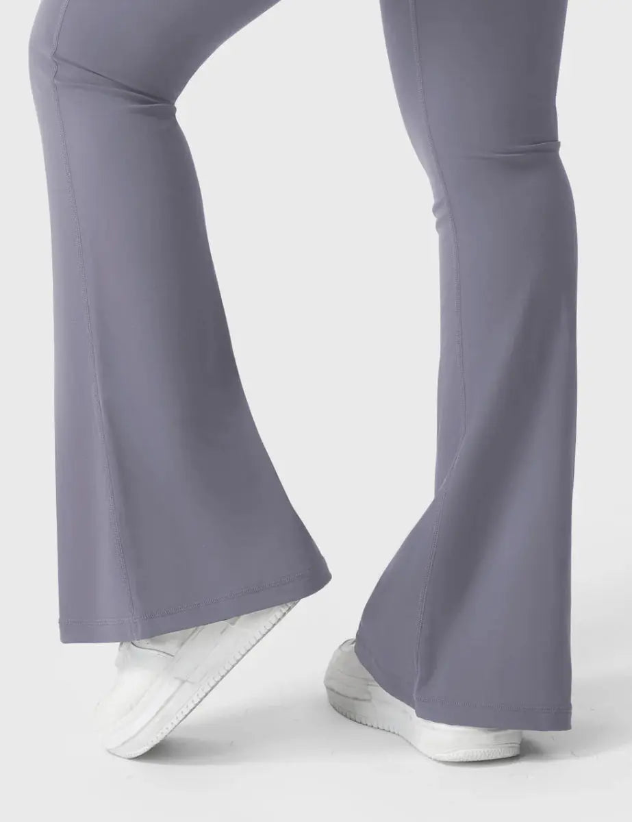 Flow® Flare-leggings – Grafit - LEVEFIT