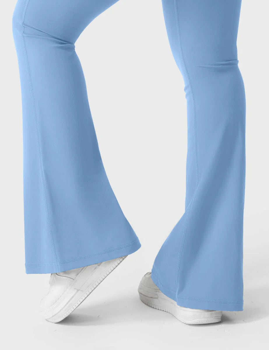 Flow® Flare Leggings – Hellblau - LEVEFIT