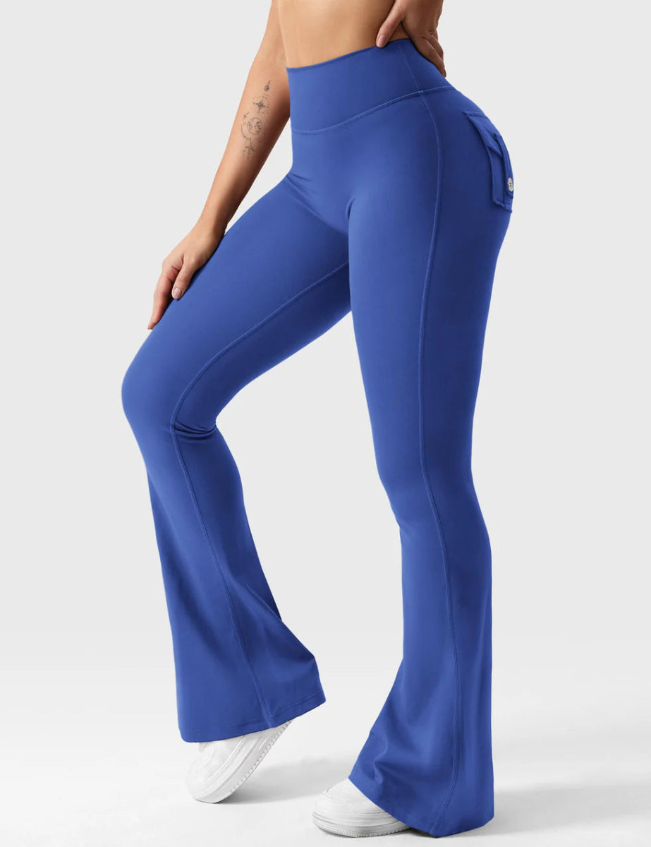 Flow® Flare Leggings – Saphir - LEVEFIT