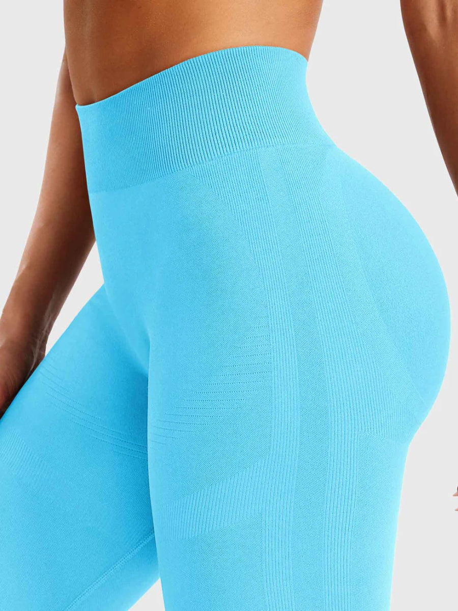 Flow® Mini Flare Leggings – Aqua (29.5") - LEVEFIT