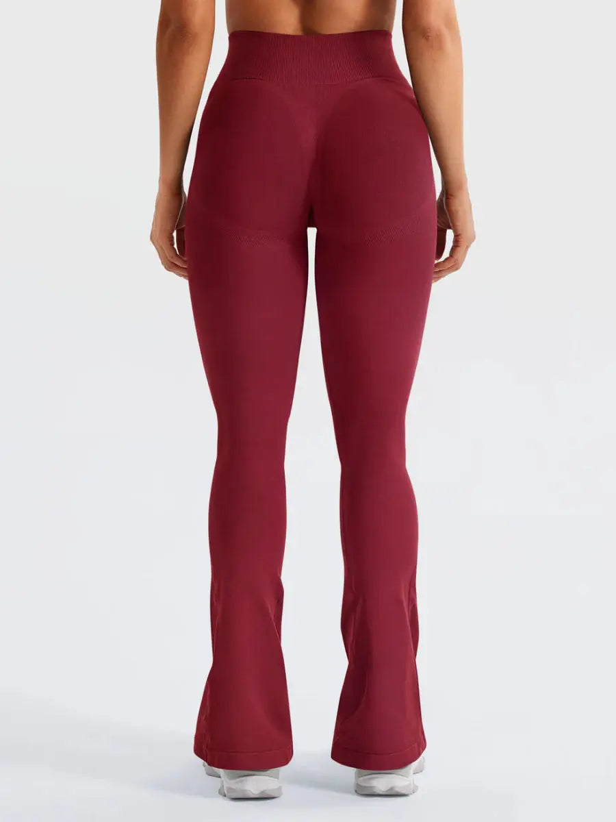 Legging évasé Flow® Mini – Bordeaux (75 cm) - LEVEFIT