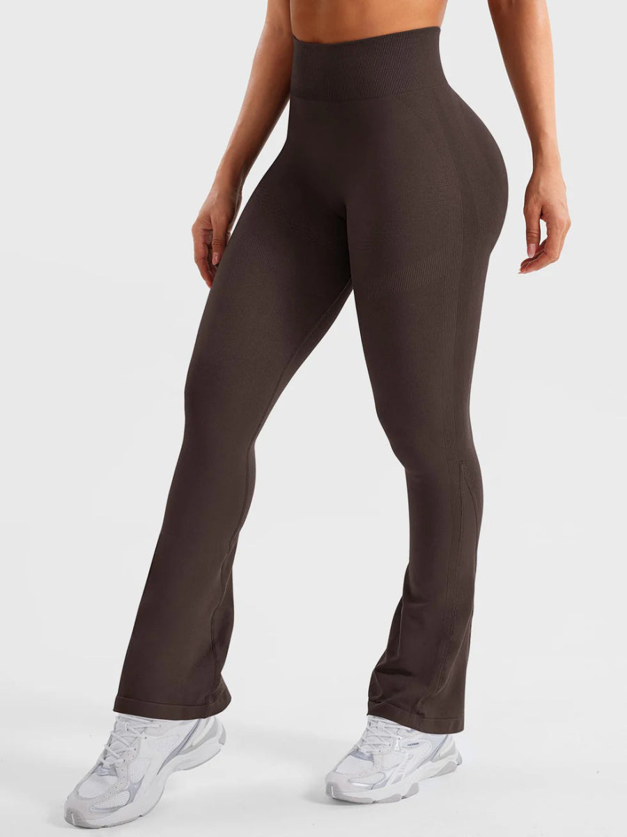 Flow® Mini Flare Leggings – Espresso (28") - LEVEFIT