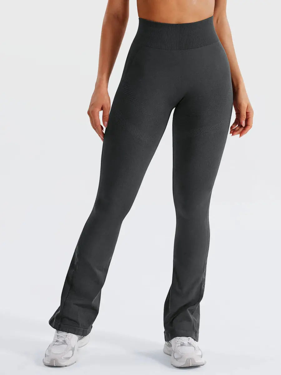 Flow® Mini Flare-leggings – Graphit (75 cm) - LEVEFIT