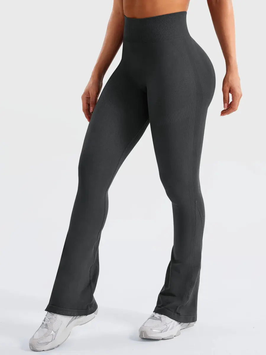 Flow® Mini Flare-leggings – Graphit (75 cm) - LEVEFIT