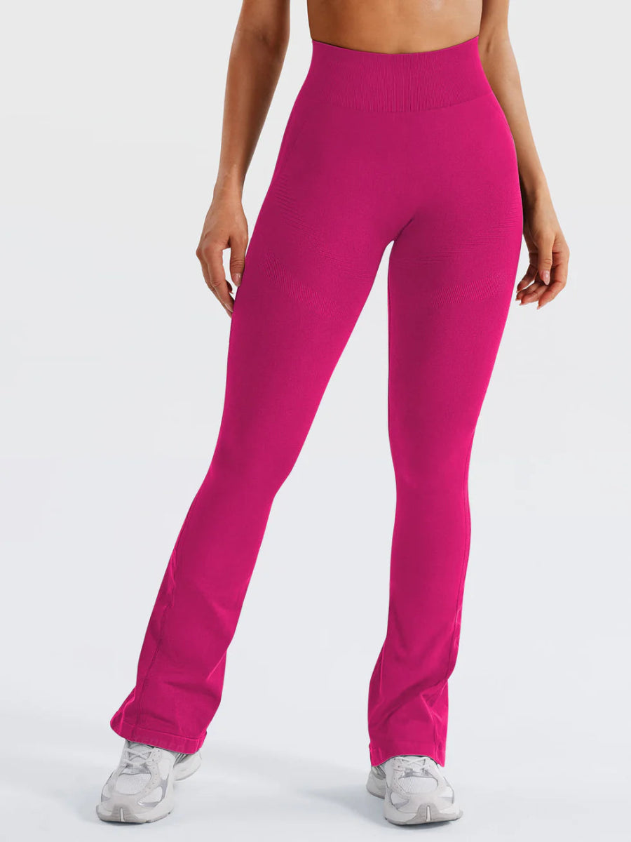 Flow® Mini Flare Leggings – Himbeerrosa (29.5") - LEVEFIT