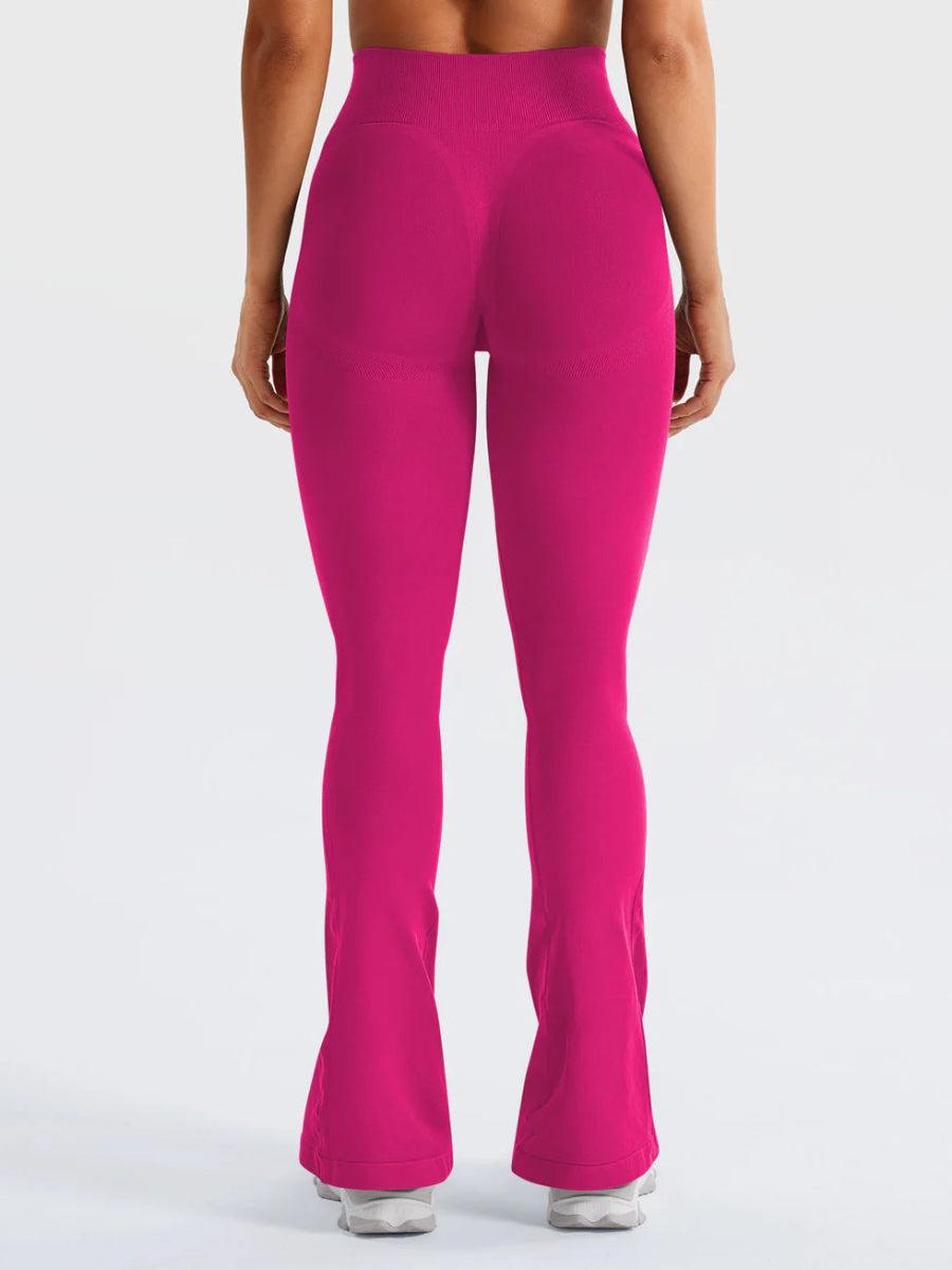 Flow® Mini Flare Leggings – Himbeerrosa (29.5") - LEVEFIT