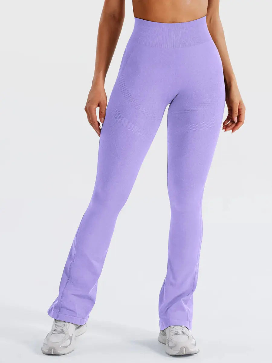 Legginsy Flow® Mini Flare – lawendowe (29,5") - LEVEFIT