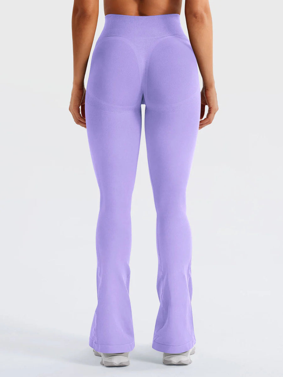 Legginsy Flow® Mini Flare – lawendowe (29,5") – LEVEFIT
