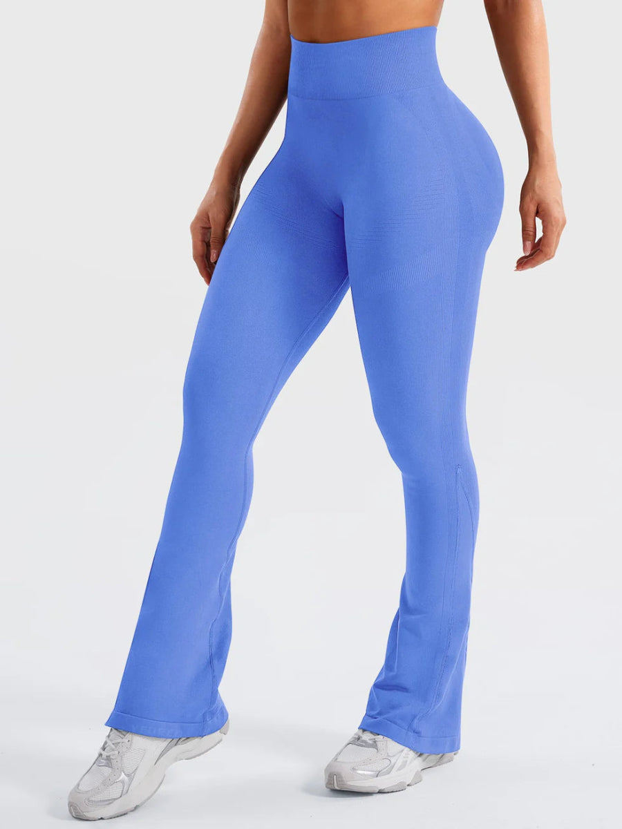 Flow® Mini Flare Leggings – Royal Blue (29.5") - LEVEFIT