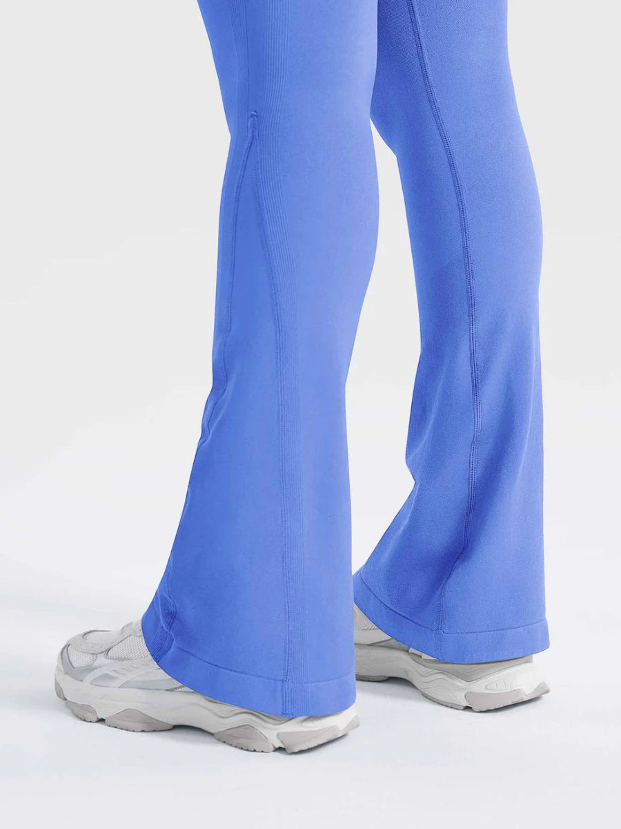 Flow® Mini Flare Leggings – Royal Blue (29.5") - LEVEFIT