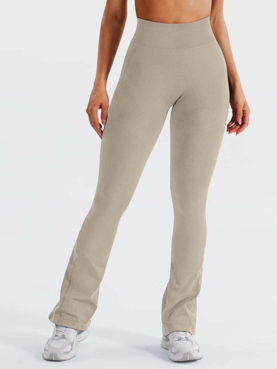 Flow® Mini Flare Leggings – Sandbeige (29.5") - LEVEFIT