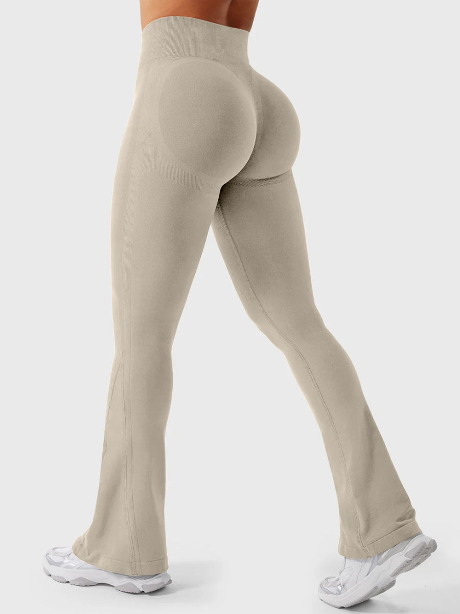 Flow® Mini Flare Leggings – Sandbeige (29.5") - LEVEFIT