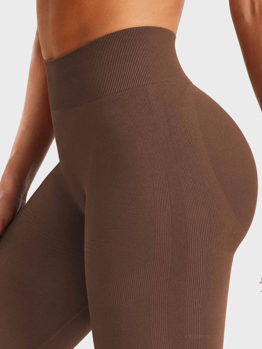 Flow® Mini Flare Leggings – Schokoladenbraun (29.5") - LEVEFIT