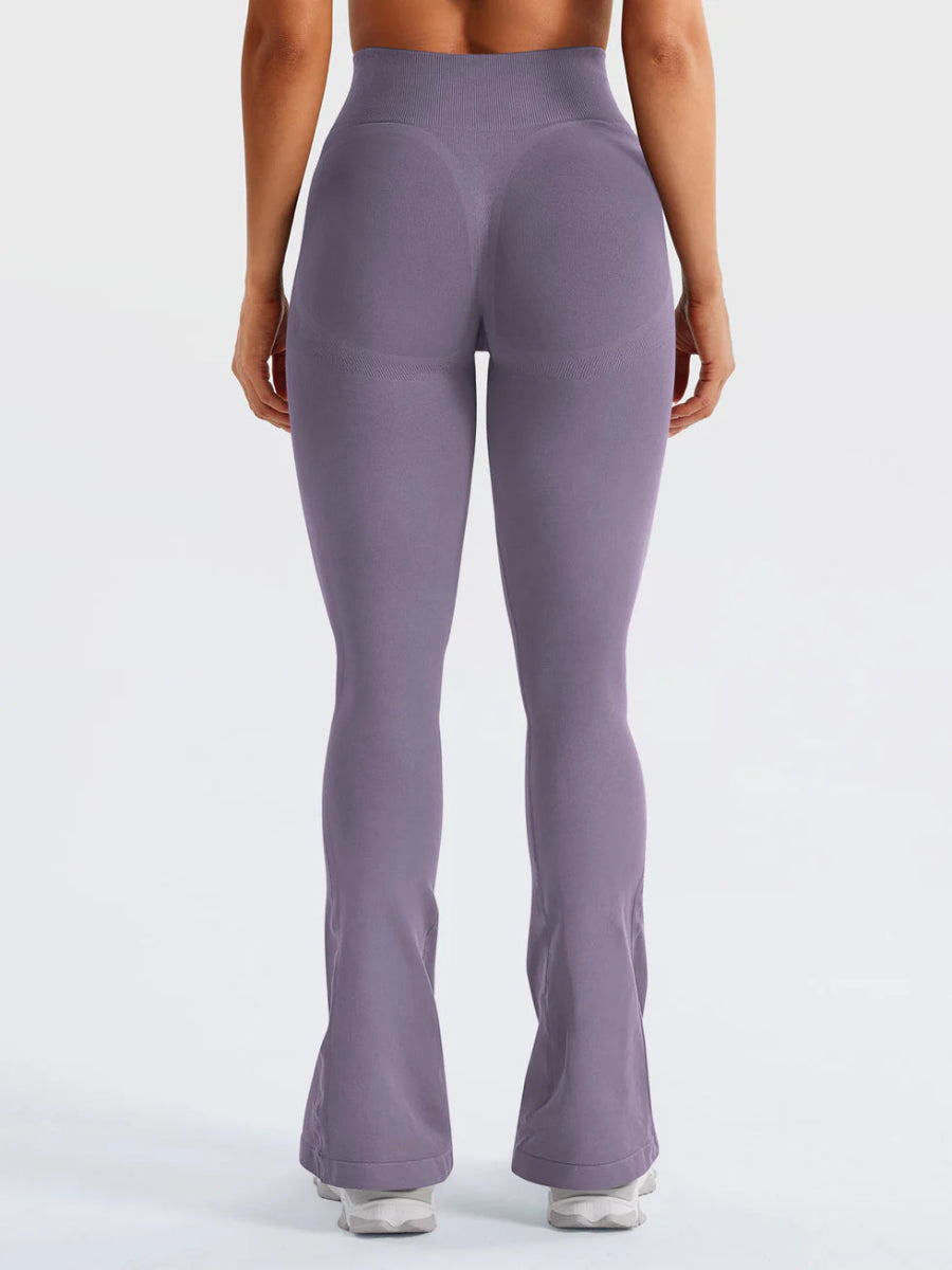 Flow® Mini Flare Leggings – Staubiges Violett (29.5") - LEVEFIT