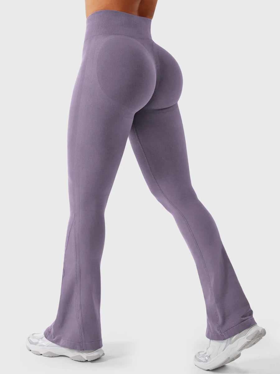 Flow® Mini Flare Leggings – Staubiges Violett (29.5") - LEVEFIT