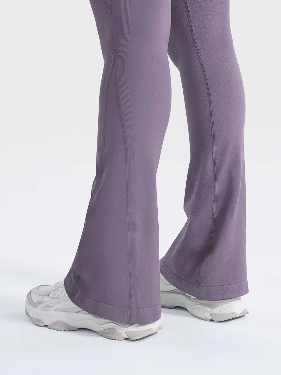 Flow® Mini Flare Leggings – Staubiges Violett (29.5") - LEVEFIT