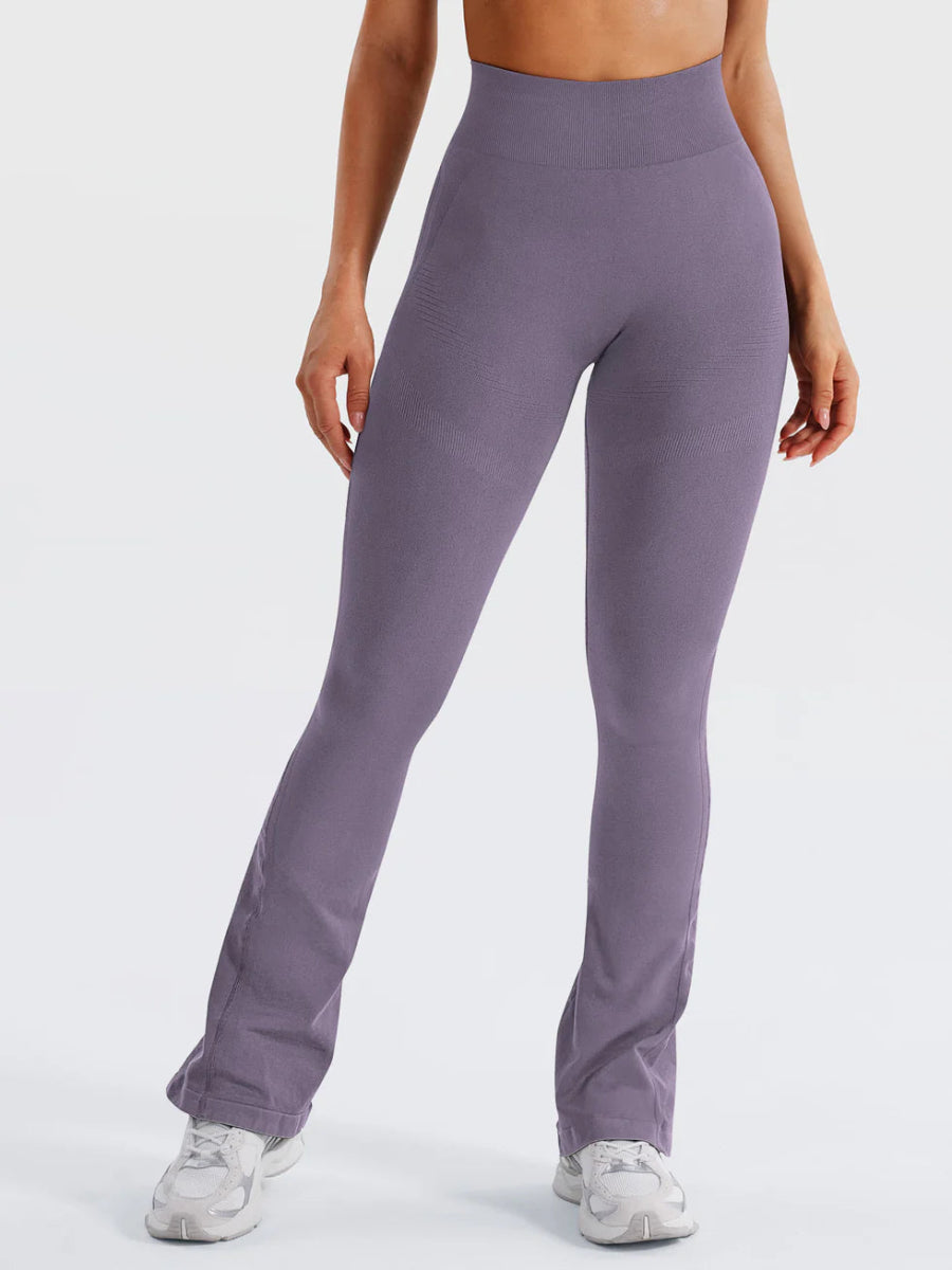 Flow® Mini Flare Leggings – Staubiges Violett (29.5") - LEVEFIT