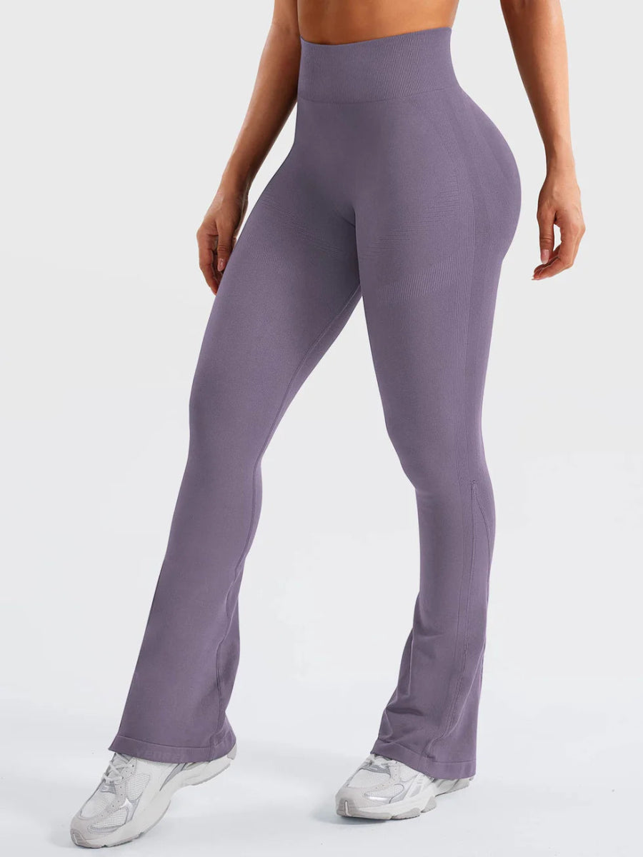 Flow® Mini Flare Leggings – Staubiges Violett (29.5") - LEVEFIT
