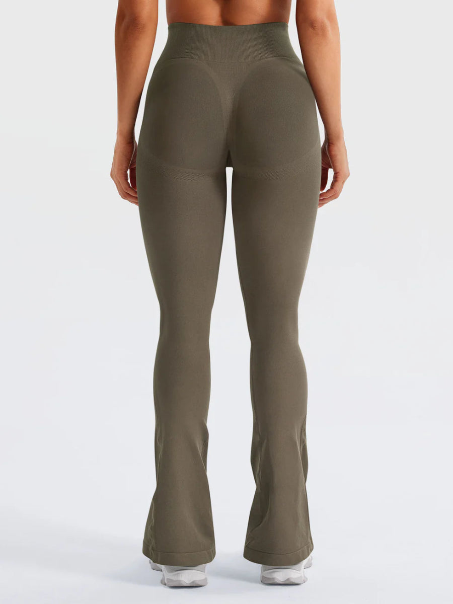 Flow® Mini Flare Leggings – Taupe (29.5") - LEVEFIT