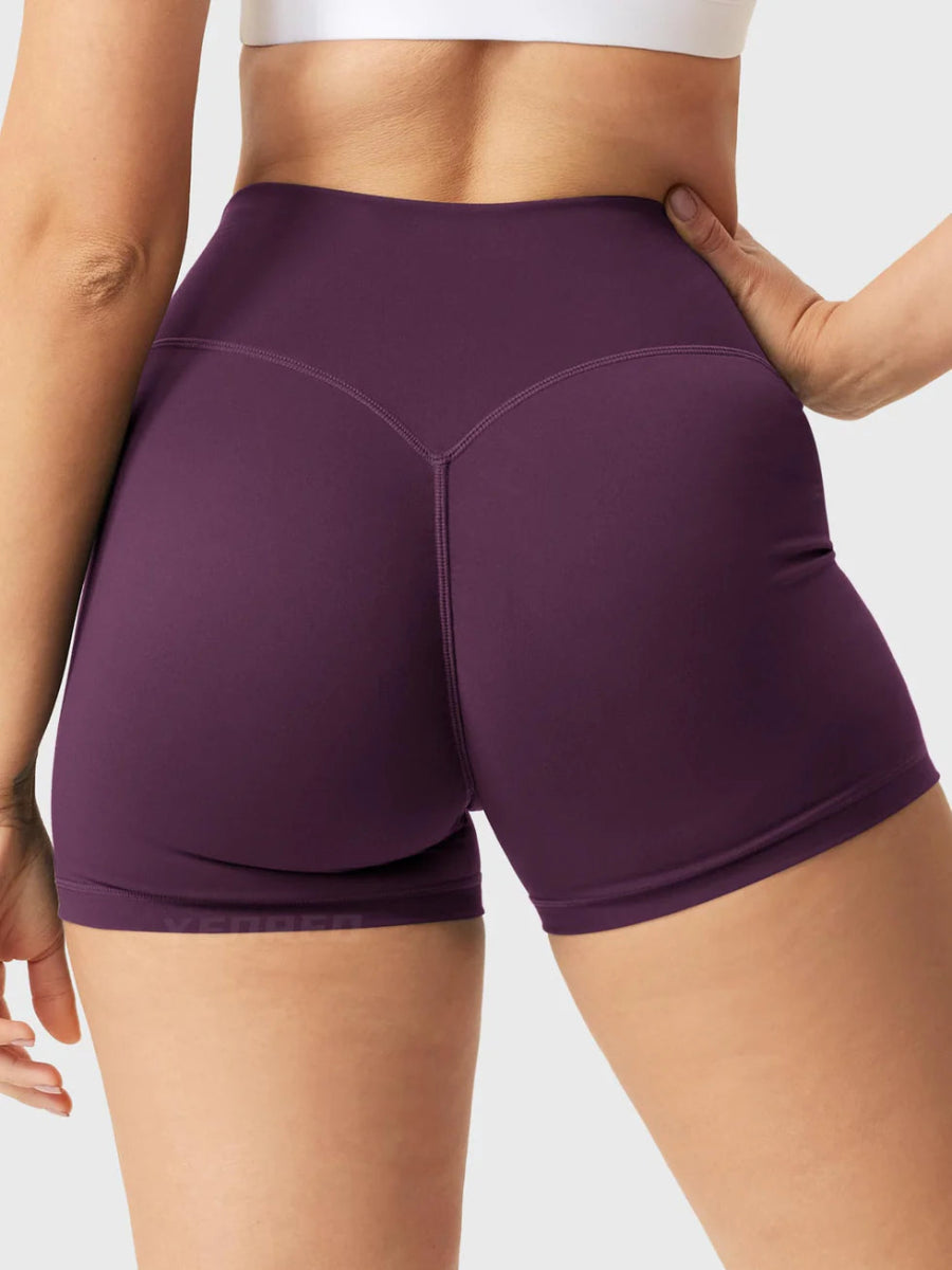 LeveFit™ AUREA Shorts 2.5" - Aubergine - LEVEFIT