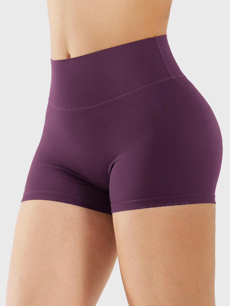 LeveFit™ AUREA Shorts 2.5" - Aubergine - LEVEFIT