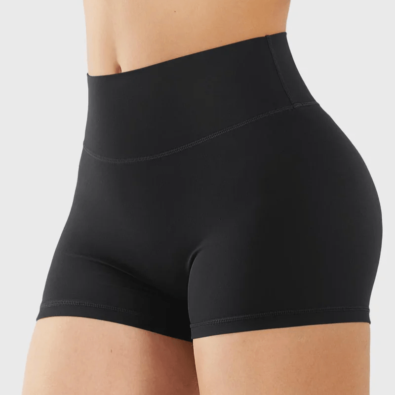 LeveFit™ AUREA Shorts 2.5" – Schwarz - LEVEFIT