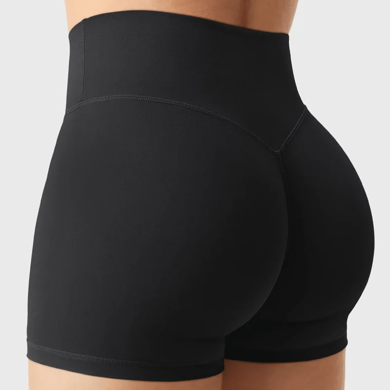 LeveFit™ AUREA Shorts 2.5" – Schwarz - LEVEFIT
