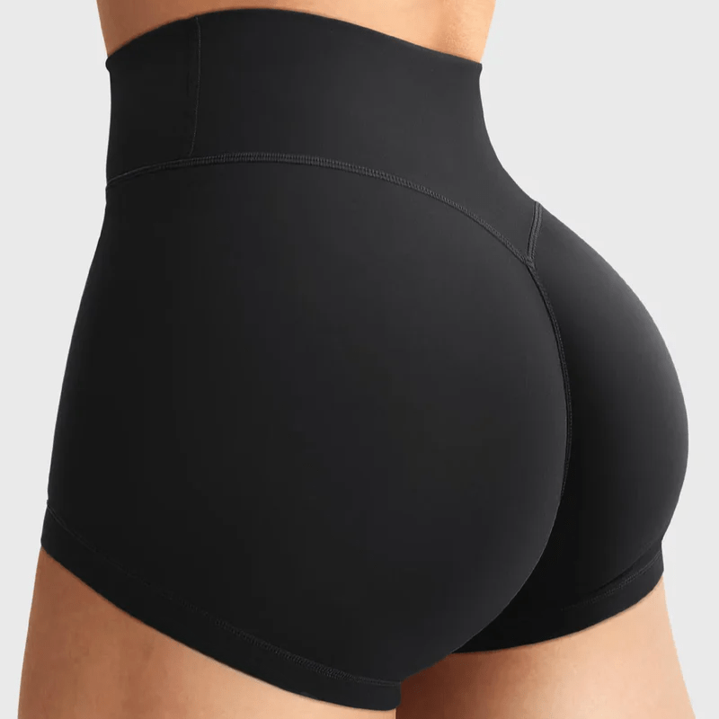 LeveFit™ AUREA Shorts 2.5" – Schwarz - LEVEFIT