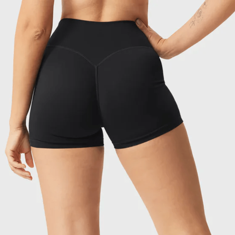 LeveFit™ AUREA Shorts 2.5" – Schwarz - LEVEFIT