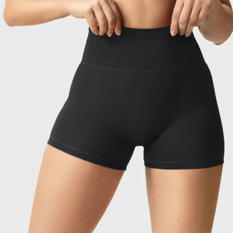LeveFit™ AUREA Shorts 2.5" – Schwarz - LEVEFIT