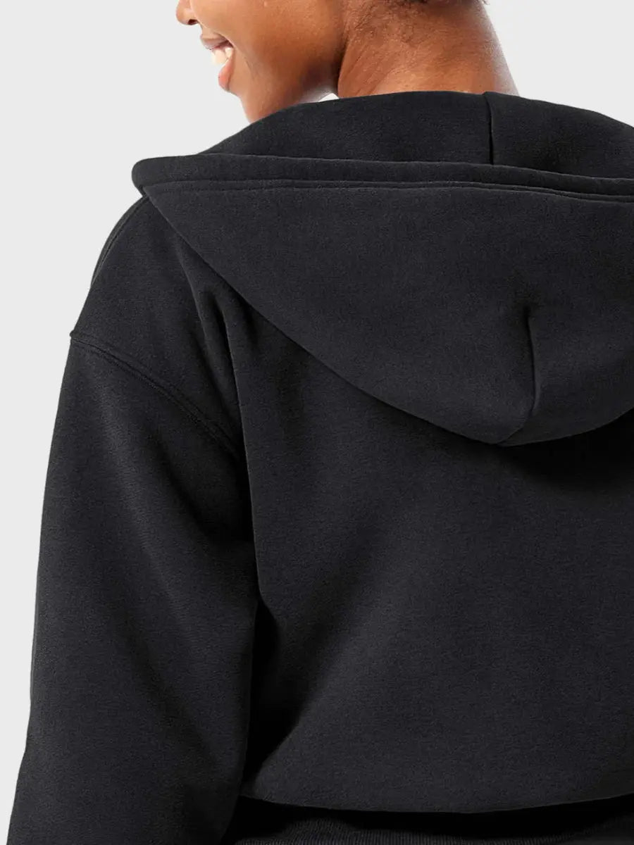 LeveFit™ CloudZip-hoodie – Svart - LEVEFIT