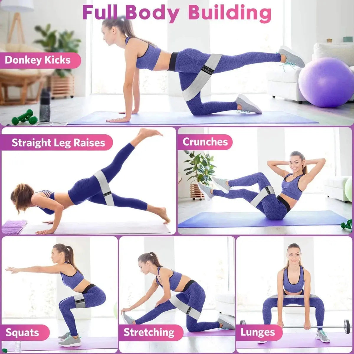 LeveFit™ GluteBand Pro Set - LEVEFIT