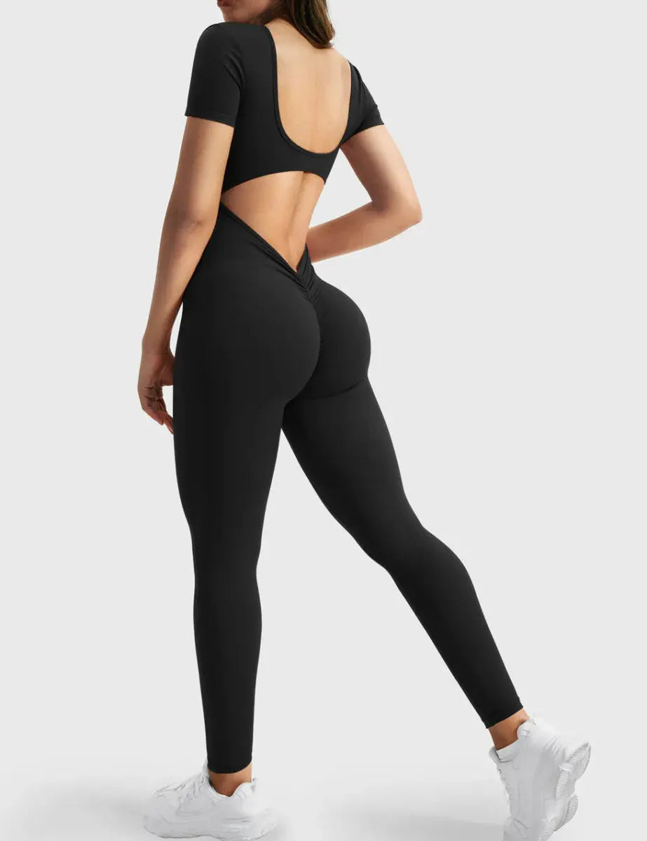 LÍVIA™ Softline Open - Back Jumpsuit - LEVEFIT