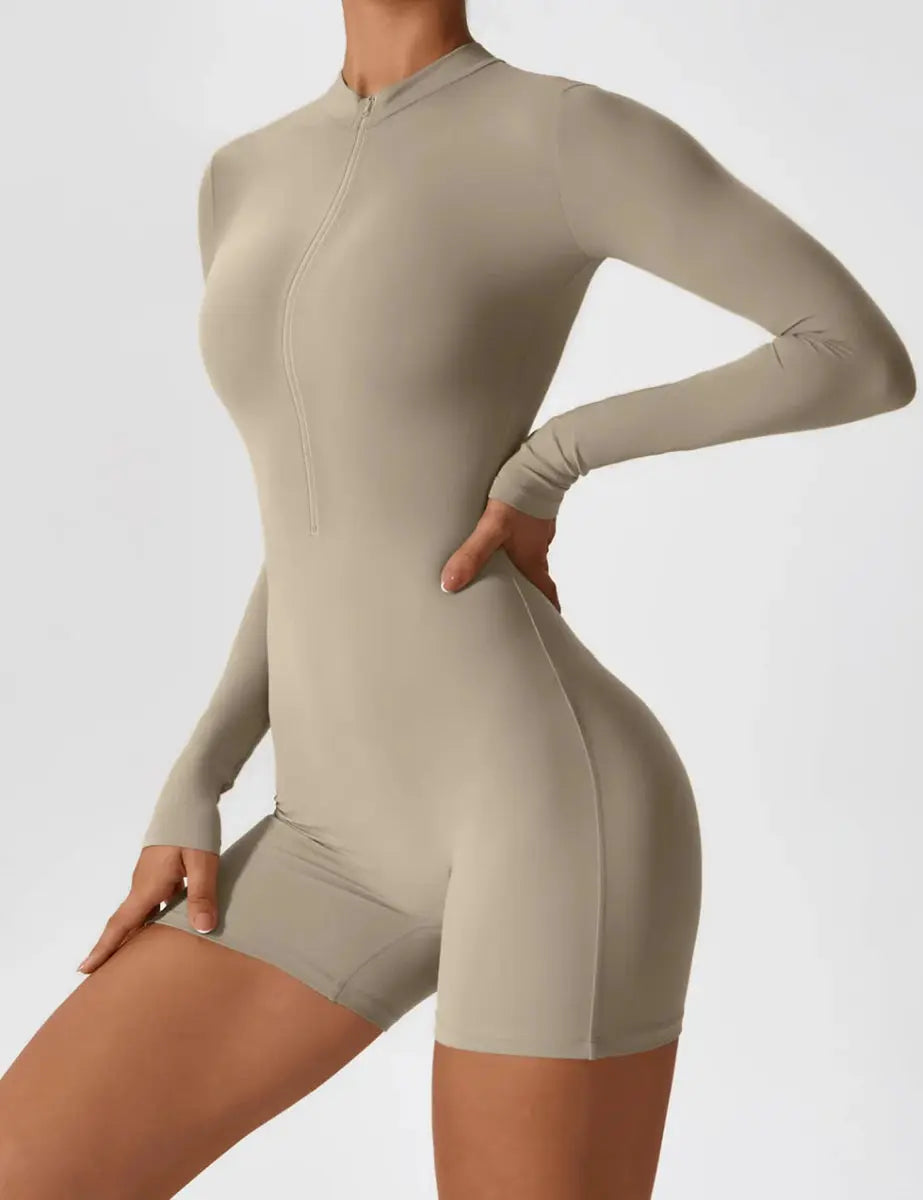 Combinaison à fermeture éclair LUMINA™ Softline – Manches longues - LEVEFIT