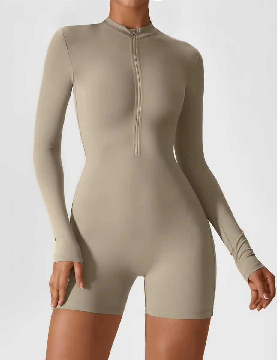Combinaison à fermeture éclair LUMINA™ Softline – Manches longues - LEVEFIT