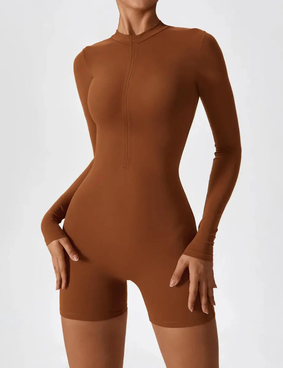 Combinaison à fermeture éclair LUMINA™ Softline – Manches longues - LEVEFIT