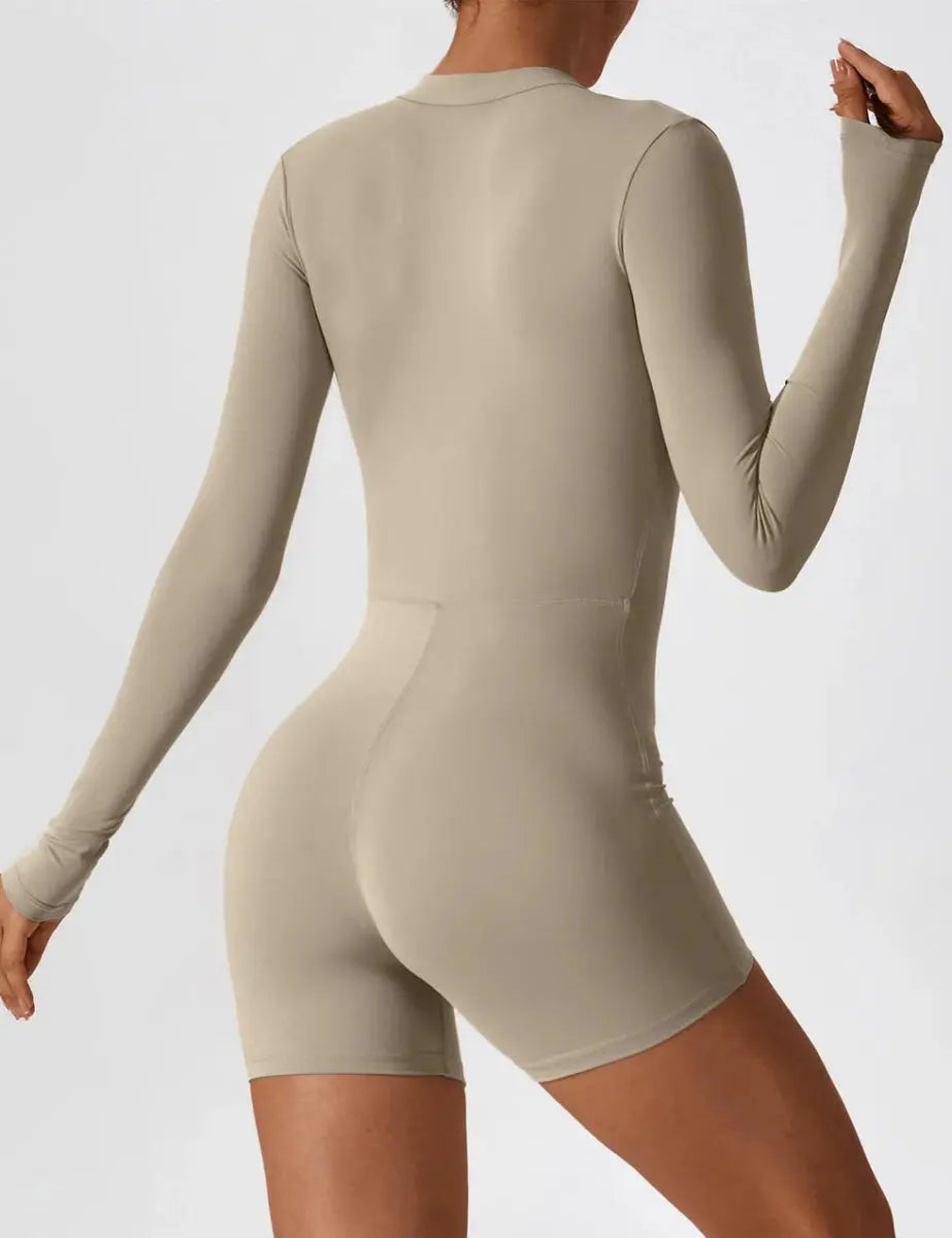Combinaison à fermeture éclair LUMINA™ Softline – Manches longues - LEVEFIT