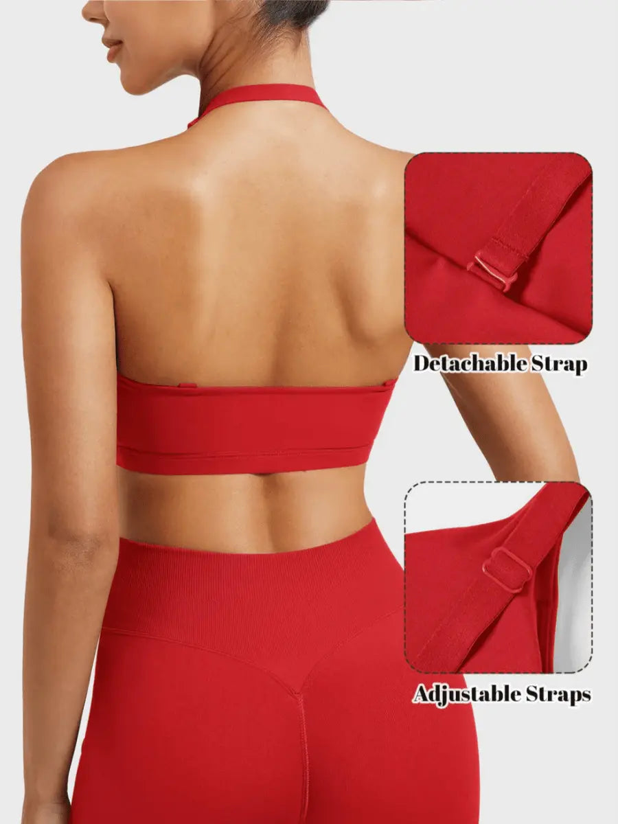 MICAELA™ Twist Sculpt Sports Bra - LEVEFIT
